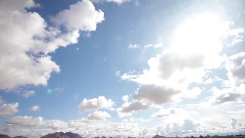 Relaxing Desert Clouds