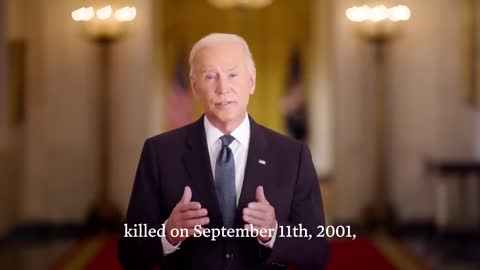 President Biden on the 20th anniversary of 9/11