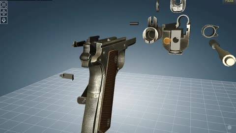 World of Guns- Gun Dissassembly 'Colt 1911A1' (Pistola Semi-Automática) Desarme, Rearme y Operacion.