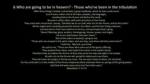 The doctrine of Heaven. Reformed Theology. The last things. Donald Macleod