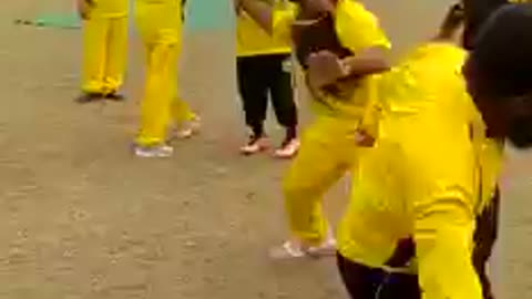 Little Man Dance in Cricket Ground