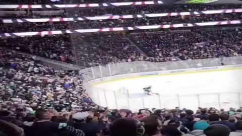 "Let's Go Brandon!" Chant Break Out At NHL Game