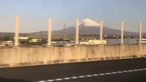 Mt Fuji Japan - On a Road Trip View 4k