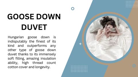 Indulge in Opulence with Our Hungarian Goose Down Duvet