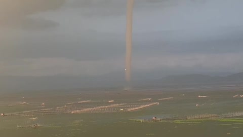 Storm Brings Triple Waterspout Touchdown