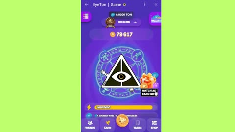 BIG MINING MINI APP TELEGRAM EYETON GAME