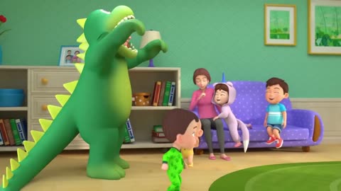 The Hokey Pokey Song With Dinosaur