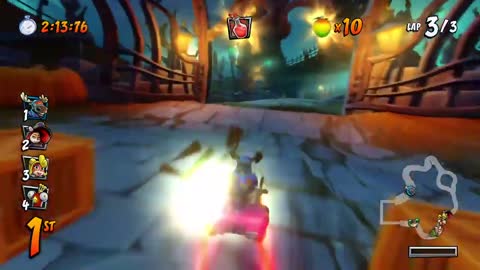 Crash Team Racing Nitro-Fueled - BLIZZARD RIDER HASTY Skin Game Play