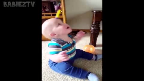 cute babbies funny reactions