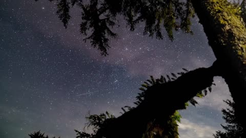 From night to morning outside time lapse video