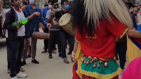 Chapagau Lakhe Dance