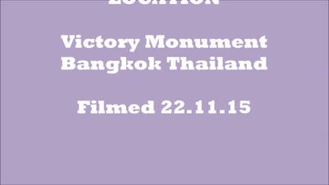 Victory Monument (อนุสาวรีย์ชัยสมรภูมิ) Travel Hub Market Bangkok Thailand