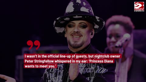 Princess Diana's Remarkable Tribute to Boy George in New Memoir.