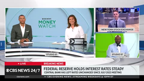 Federal Reserve holds interest rates steady CBS News