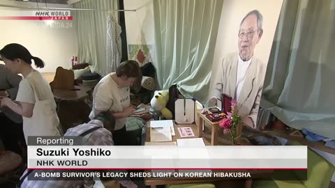 A-bomb survivor's legacy sheds light on Korean hibakushaーNHK WORLD-JAPAN NEWS