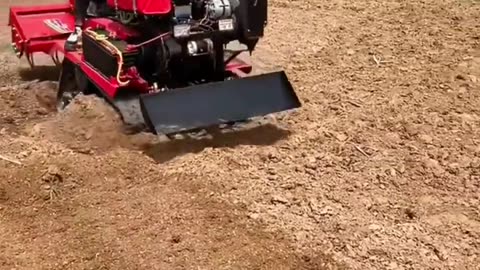 .Multifunctional crawler micro-tiller