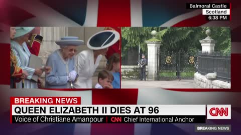 Queen Elizabeth II dead