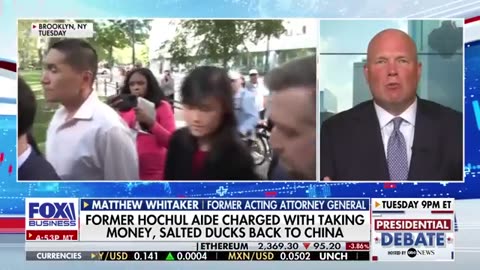 Matthew Whitaker: The White House didn't want this entered into evidence