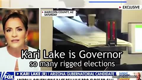 KARI LAKE IS GOVERNOR