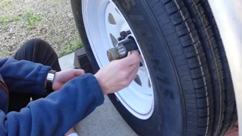 John's Trailer Wheel Bearings. Start to finish, Problems & He, like his dad, crushed my septic tank!