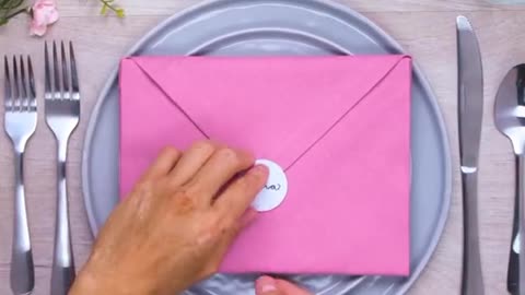 How to Fold Table Napkins like a pro |Diy #fyp