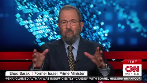 Ehud Barak: Israel Built the Bunkers Under Al-Shifa Hospital