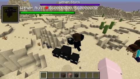 Herobrine Wither vs Wither Storm 7 STAGE in minecraft creepypasta1