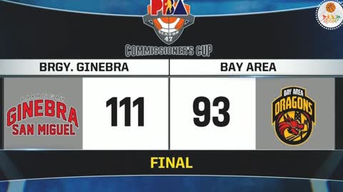 GINEBRA VS BAY AREA DRAGON COMMISSIONER CUP FULLHIGHLIGHTS