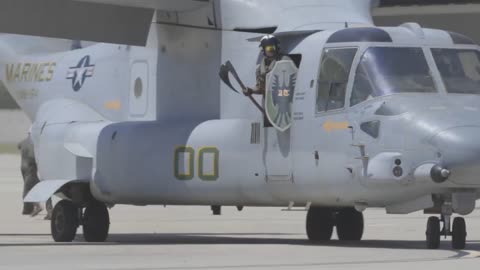 Marines and sailors with Combat Logistics Battalion 11, deploying LCAC equipment and vehicles