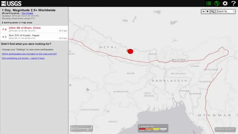 Nepal Earthquake Delhi