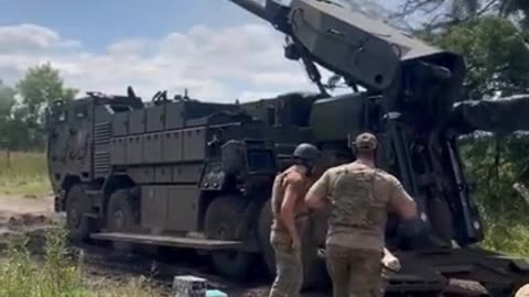 🇺🇦🇷🇺 Ukraine Russia War | Ukrainian Artillerymen Operating Caesar 155mm SPH | RCF