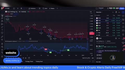 Hot Stocks: $RVSN, $FAZE, $ENSC, $RUM, $PLUG - RICH TV