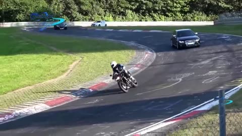 NURBURGRING Motorcycle Crash Fails Compilation