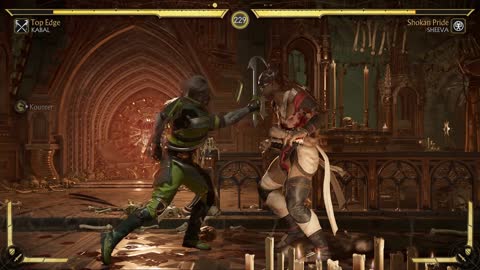 MK 11 Kabal's 1st brutality