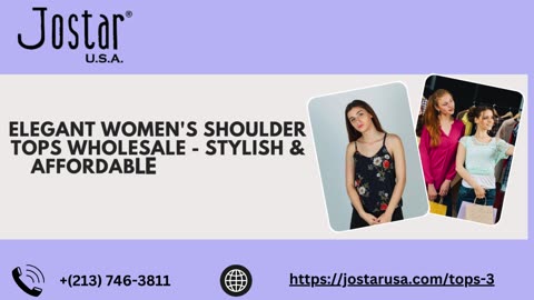 Elegant Women Shoulder Tops Wholesale - Stylish & Affordable Collection