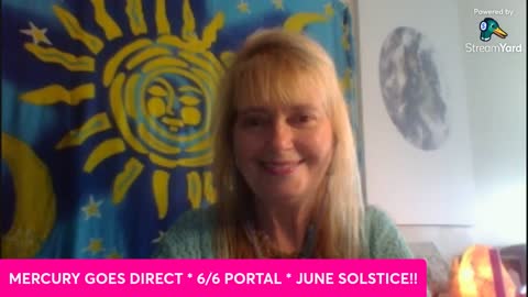 Mercury Direct! * Starseeds * Lightworkers * 144000 * 6/6 Portal & Solstice!