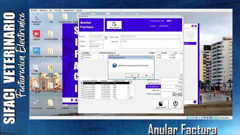 Anular Factura - Explicacion Sifaci Veterinaria 4_6_1 con FE