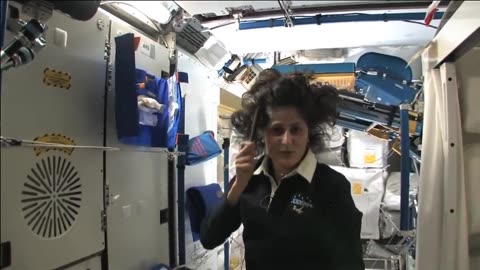 ISS Tour: Kitchen, Bedrooms & The Latrine | Video