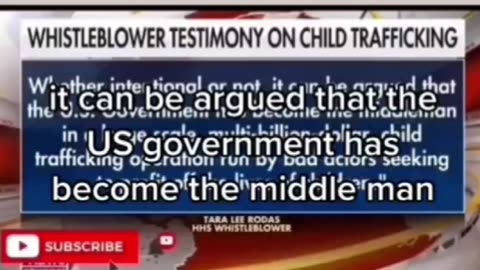 Our Own Government As The Middlemen In Child Sex Trafficking ‼️ 📰