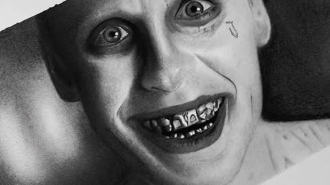 Drawing Pencil - JOKER, Jared Leto in Suicide Squad