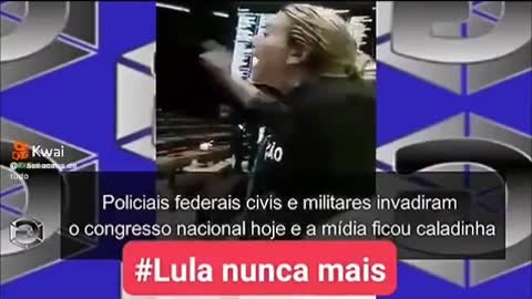 Brazilian Police and Military protest against the rigged election