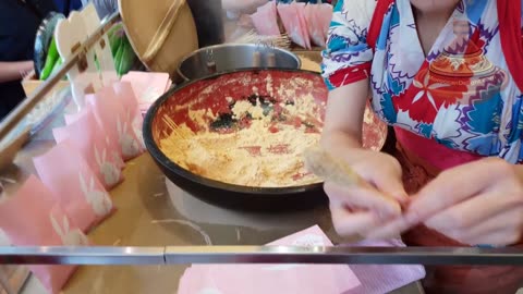 kibi dango | Nakamise Dori | Street Food | Asakusa Tokyo japan