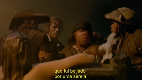 Piratas sendo encantados