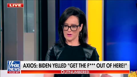 Fox News Host Says Hearing About Biden's Foul-Mouthed Tirades 'Kind Of Turned Me On'