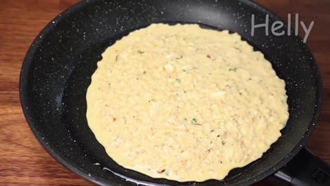 5 minutes recipe for breakfast WITH eggs and oats