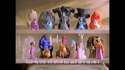 June 14, 1997 - Kids Can Get a 'Hercules' Toy With Their Happy Meal