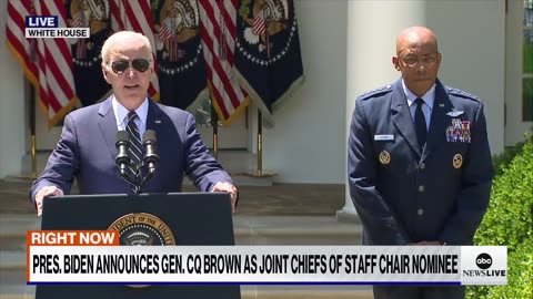 President Biden Nominates Gen CQ Brown as Next Chairman of Joint Chiefs of Staff