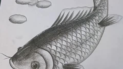 Cat Fish drawing