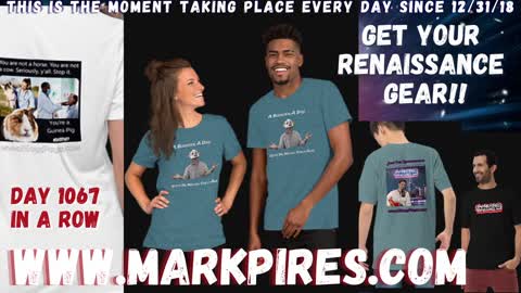 You Can Now Order Your Renaissance Man Gear from MarkPires.com!!