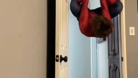 Spider man fall